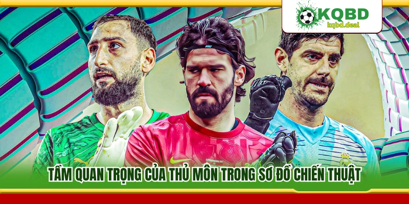 Vai trò của thủ môn trong hệ thống chiến thuật